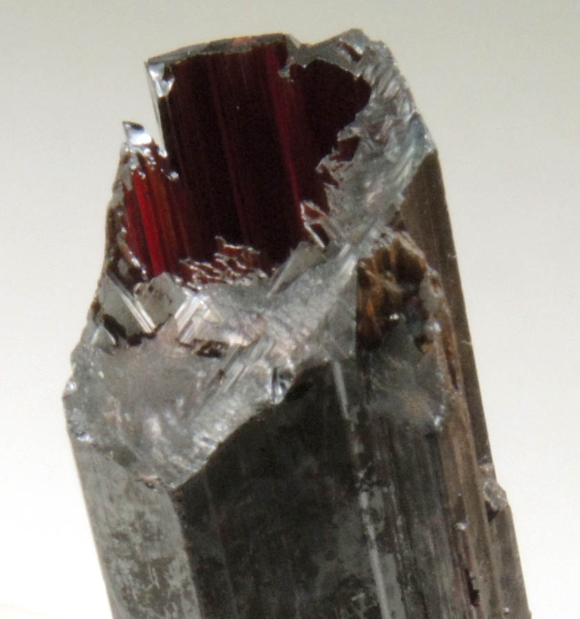 Rutile from Hiddenite, Alexander County, North Carolina