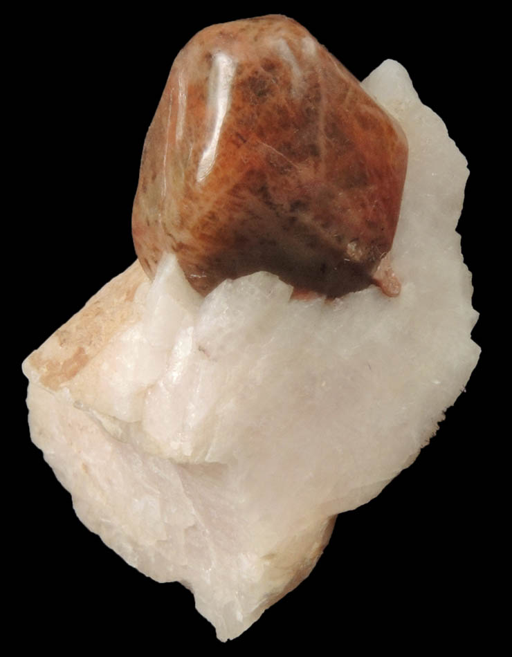 Willemite in Calcite from Franklin District, Sussex County, New Jersey