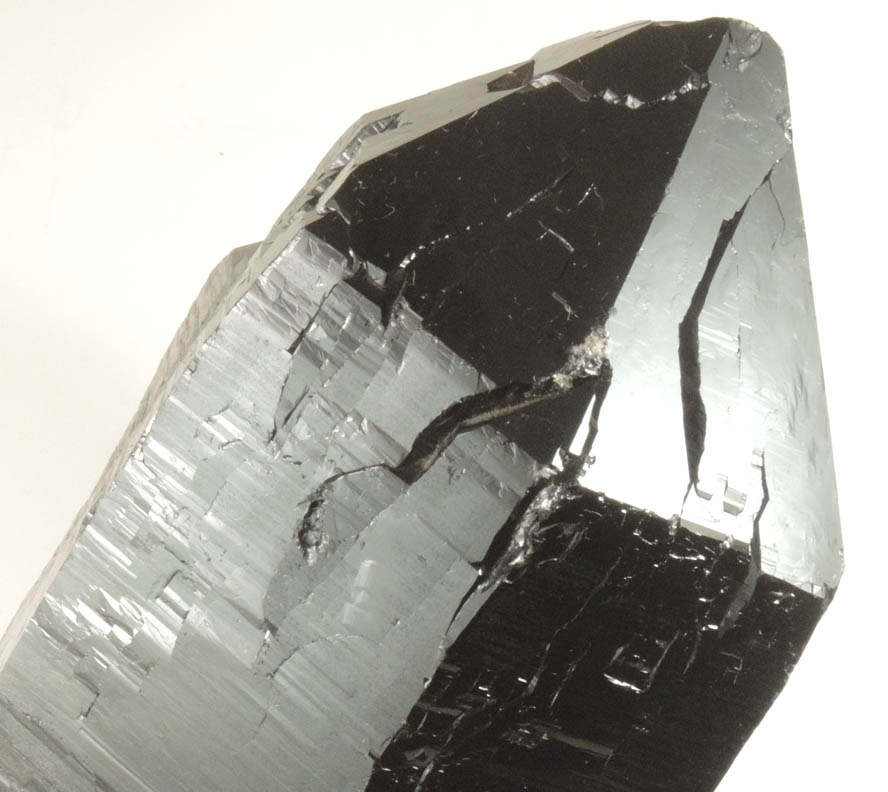Milarite on Quartz var. Smoky Quartz from Cliff Site, Moat Mountain, Hale's Location, west of North Conway, New Hampshire