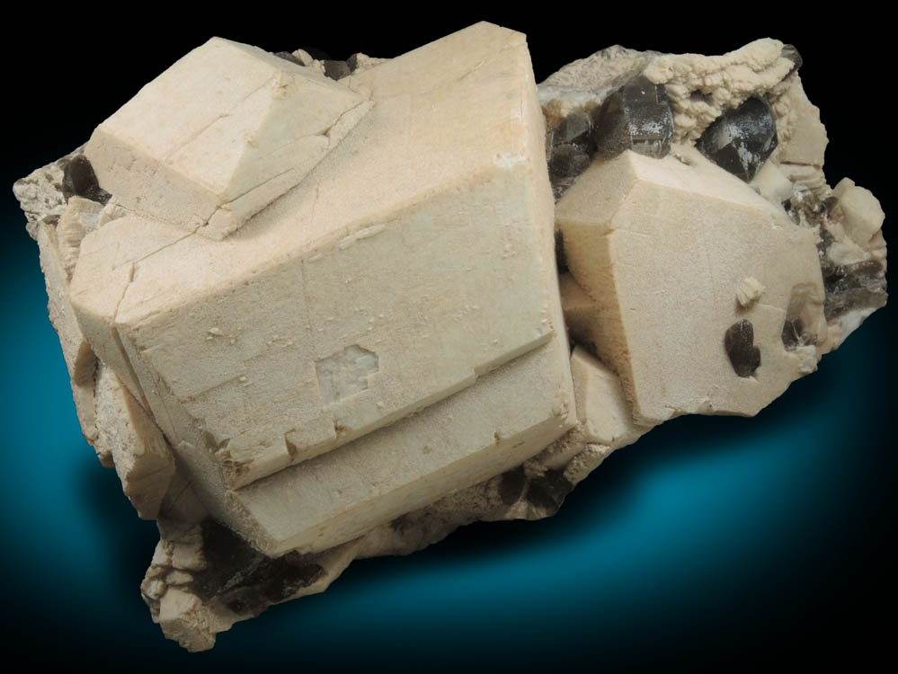 Microcline and Smoky Quartz from Mousetrap, Moat Mountain, Bartlett, Carroll County, New Hampshire