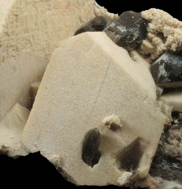 Microcline and Smoky Quartz from Mousetrap, Moat Mountain, Bartlett, Carroll County, New Hampshire