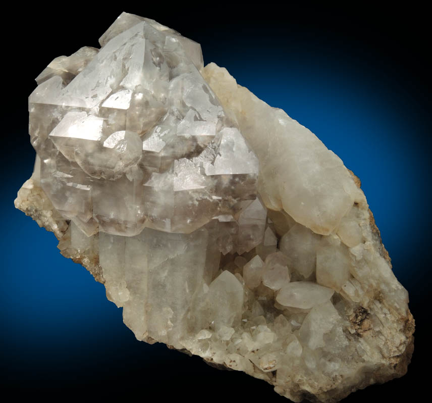 Quartz var. Smoky-Amethyst Scepter-formation from Black Cap Mountain, east of North Conway, Carroll County, New Hampshire