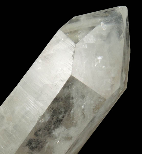 Quartz with phantom-growth zoning from Flint Hill, Raymond, Rockingham County, New Hampshire
