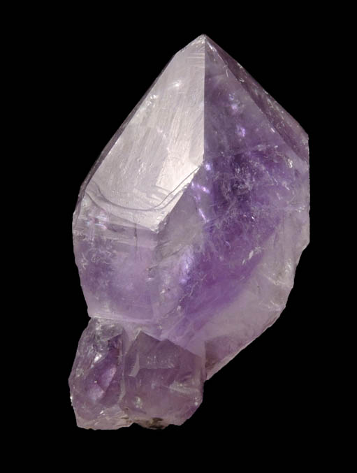 Quartz var. Amethyst from Simeone Quarry, Wrentham, Norfolk County, Massachusetts