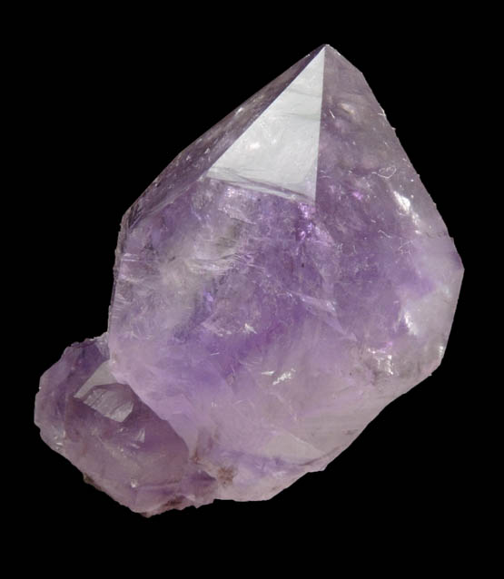 Quartz var. Amethyst from Simeone Quarry, Wrentham, Norfolk County, Massachusetts
