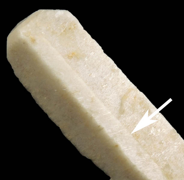 Microcline (Baveno Twin) from Mousetrap, Moat Mountain, Bartlett, Carroll County, New Hampshire