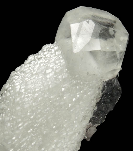 Calcite (doubly terminated barbell-shaped formation) from Wessels Mine, Kalahari Manganese Field, Northern Cape Province, South Africa