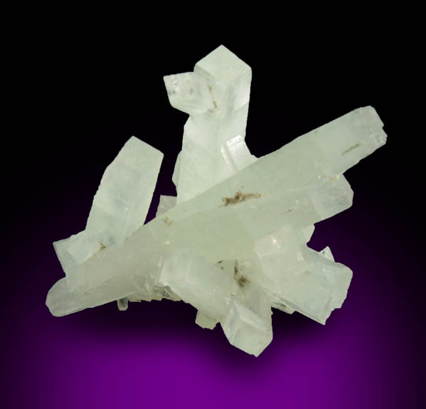 Prehnite from Jeffrey Mine, Asbestos, Qu�bec, Canada