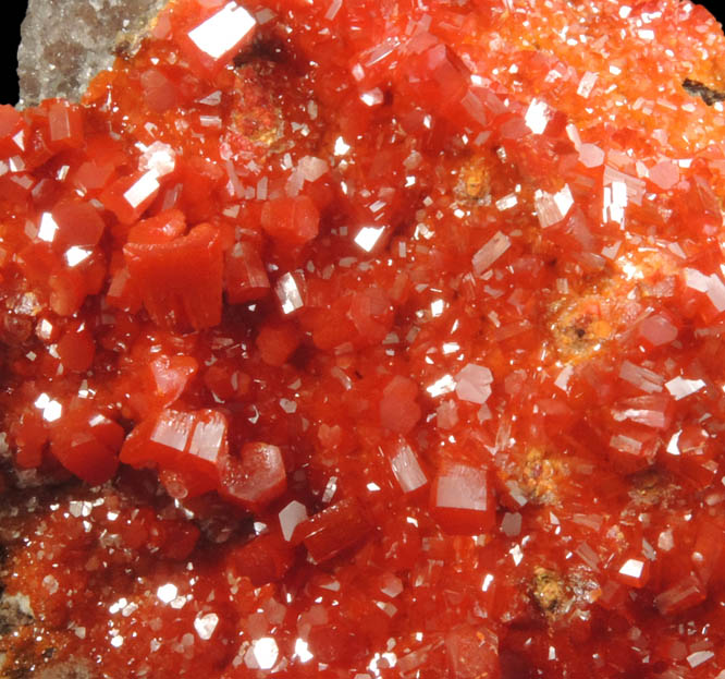 Vanadinite from Pure Potential Mine (North Geronimo Mine), La Paz County, Arizona