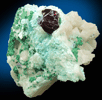 Cuprite with Chrysocolla and Malachite from Mashamba West Mine, 13 km west of Kolwezi, Katanga Copperbelt, Lualaba Province, Democratic Republic of the Congo