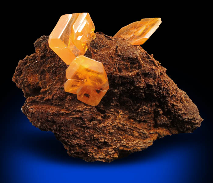 Wulfenite from San Francisco Mine, Cerro Prieto, north of Cucurpe, Sonora, Mexico