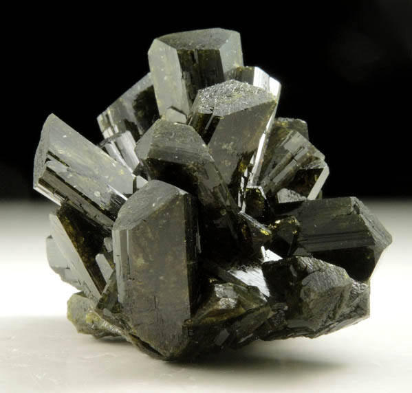 Epidote from Cerro San Cristobal,  San Vicente de Ca�ete, Lima, Peru