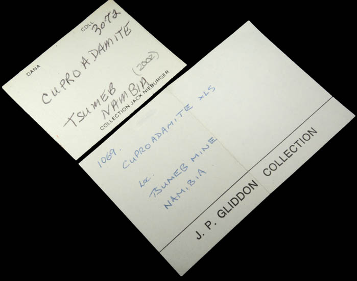 Zincolivenite (formerly Adamite var. Cuproadamite) from Tsumeb Mine, Otavi-Bergland District, Oshikoto, Namibia