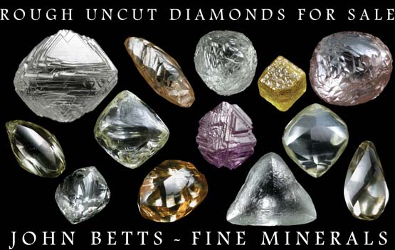 Uncut Diamond Crystals For Sale