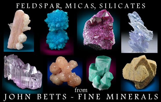 John Betts - Fine Minerals gallery of Mica & other Silicates